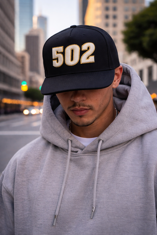 502 Embroidered Snapback Hat